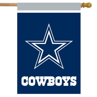 Dallas Cowboys NFL Licensed House Flag - Briarwood Lane