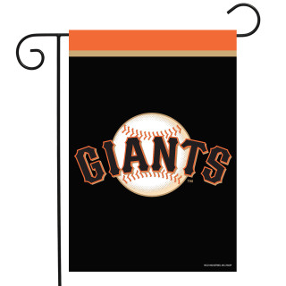Briarwood Lane San Francisco Giants MLB Licensed Garden Flag with orange and black design.