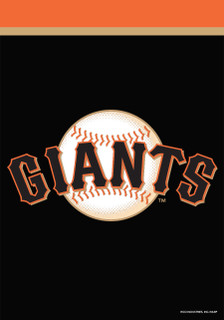 Briarwood Lane San Francisco Giants MLB Licensed Garden Flag with official team logo and colors.
