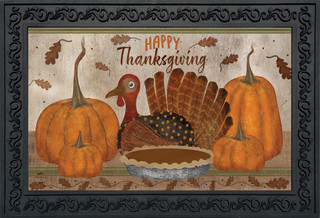 Gather Together Thanksgiving Doormat