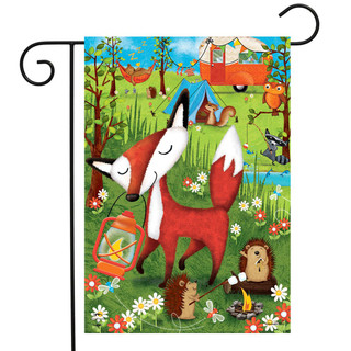 Wilderness Camp Summer Garden Flag