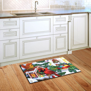 Home For The Holidays Christmas Doormat