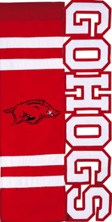Arkansas Razorbacks Licensed NCAA House Flag