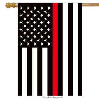 Thin Red Line House Flag Thin Red Line House Flag