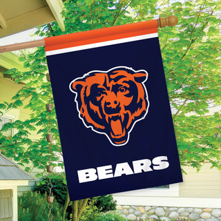Chicago Bears NFL Licensed House Flag