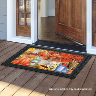 Apple Picking Fall Doormat
