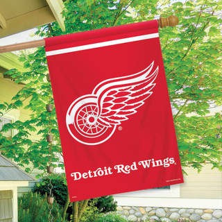 Detroit Red Wings NHL Licensed House Flag