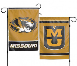 University Of Missouri Tigers 2 Sided Garden Flag
