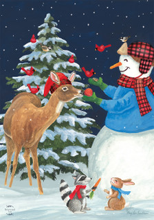 Season Of Giving Christmas House Flag