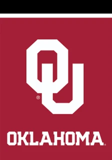 Briarwood Lane Oklahoma Sooners NCAA Licensed small garden flag with official logo and colorful design.
