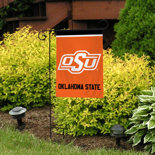 Briarwood Lane Oklahoma State Cowboys NCAA Licensed small garden flag with colorful printed decorative design.