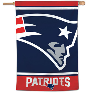 New England Patriots Vertical NFL Flag