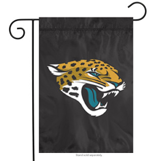 Jacksonville Jaguars Applique Garden Flag NFL