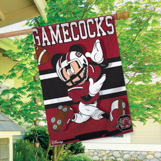 South Carolina Gamecocks NCAA Mickey Mouse House Flag
