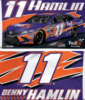 Denny Hamlin #11 NASCAR Grommet Flag