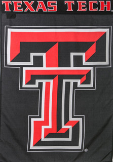 Texas Tech NCAA Licensed House Flag