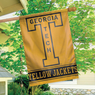 Georgia Tech NCAA Vertical House Flag