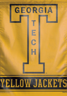Georgia Tech NCAA Vertical House Flag