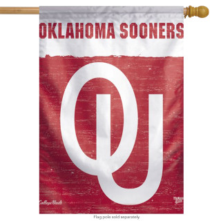 Oklahoma Sooners NCAA Vertical House Flag Oklahoma Sooners NCAA Vertical House Flag