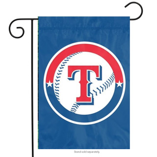 Texas Rangers Applique Garden / Window Flag MLB