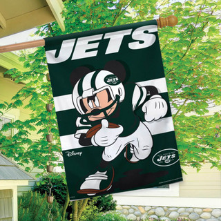 : New York Jets New Logo Double Sided House Banner Flag : Sports  & Outdoors