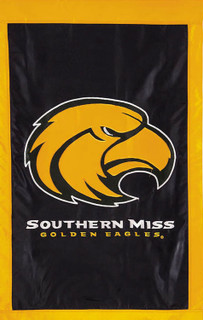 University of Southern Mississippi Golden Eagles NCAA Licensed House Flag