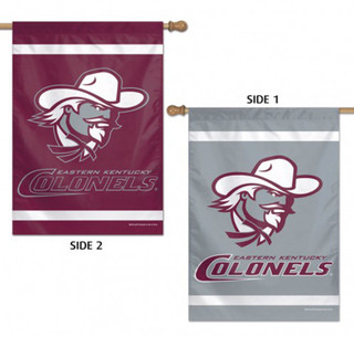Eastern Kentucky Colonels 2 Sided House Flag
