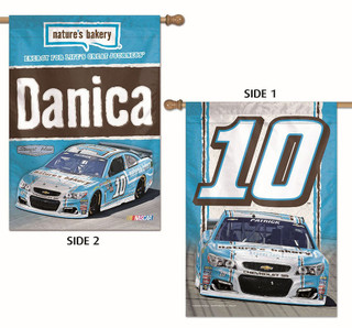 Danica Patrick #10 2 Sided House Flag