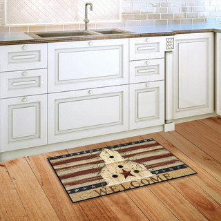 Americana Welcome Patriotic Doormat