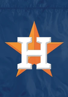 Houston Astros Applique MLB Garden Flag