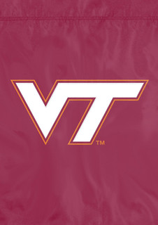 Virginia Tech Hokies Applique Garden Flag