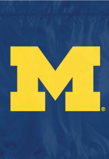 Michigan Wolverines Applique Garden Flag