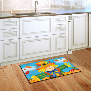 Harvest Celebration Scarecrow Fall Doormat