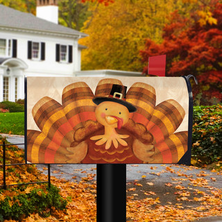 Thanksgiving Turkey Mailbox Cover