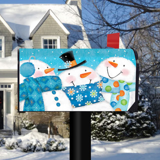 Snow Buds Winter Mailbox Cover