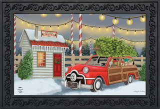 Home For Christmas Doormat