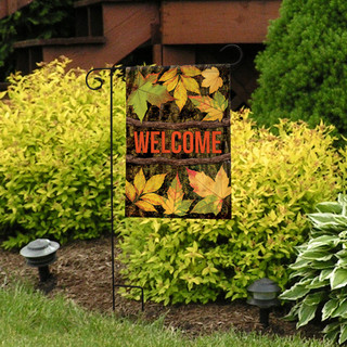 Outdoors Welcome Summer Garden Flag