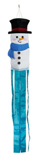 3D Snowman Winter Windsock