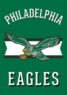 Philadelphia Eagles Retro House Flag