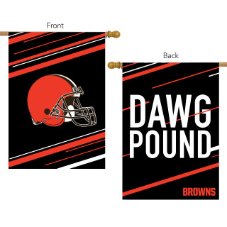 Cleveland Browns Slogan NFL Licensed House Flag 