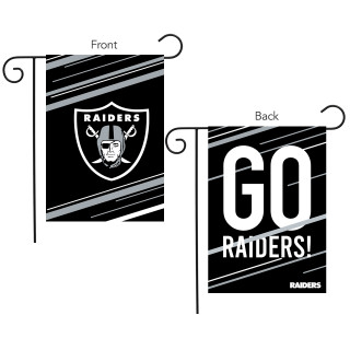Las Vegas Raiders Slogan NFL Licensed Garden Flag - Briarwood Lane