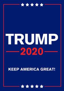 Trump 2020 Garden Flag