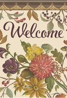 Autumn Hues Welcome House Flag