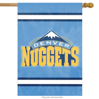 Denver Nuggets Applique Embroidered Banner Flag NBA