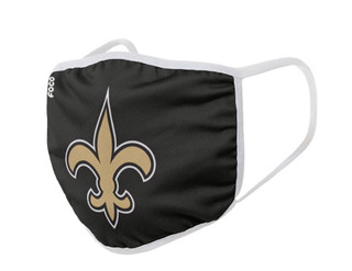 New Orleans Saints Solid Big Logo Face Mask