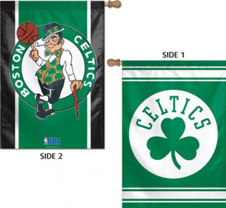 Boston Celtics 2 Sided NBA Vertical House Flag Licensed Basketball