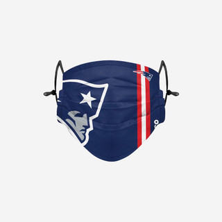 New England Patriots On-Field Sideline Big Logo Face Mask