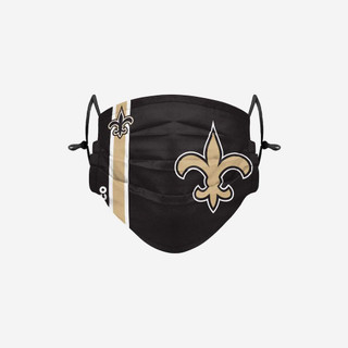 New Orleans Saints On-Field Sideline Big Logo Face Mask