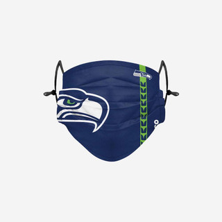 Seattle Seahawks On-Field Sideline Big Logo Face Mask