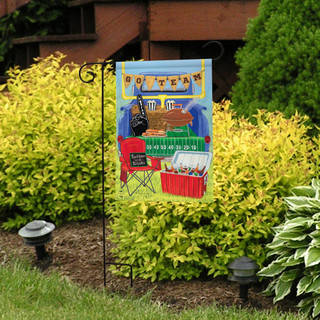 Tailgate Truck Summer Garden Flag